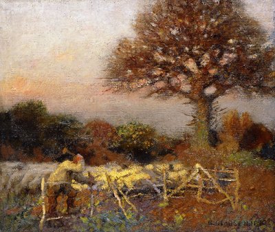 Bir Koyun Ağı, Sabah Erken by George Clausen