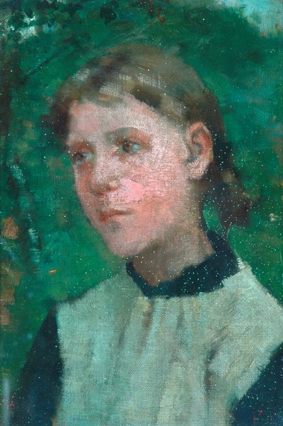 Bir Kızın Başı by George Clausen