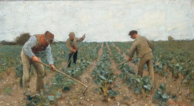 toprağı çapalamak by George Clausen