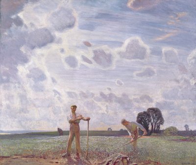 Haziran Tarlalarında by George Clausen