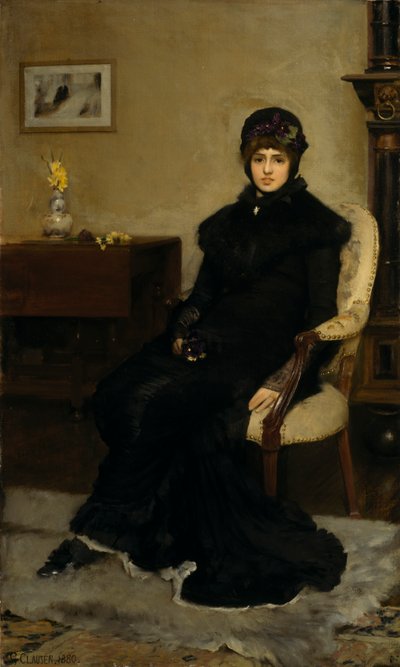 Düşünce by George Clausen