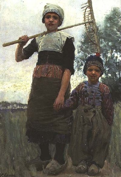 Küçük Haymakers, Kuzey Hollanda by George Clausen
