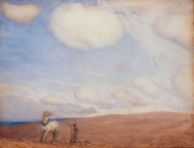 Downs üzerinde çiftçilik by George Clausen