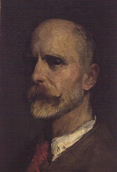 kendi portre by George Clausen