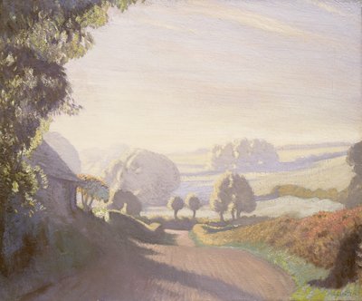 Eylül Sabahı, Tarlalar by George Clausen
