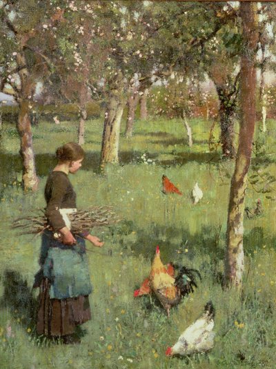ilkbahar by George Clausen