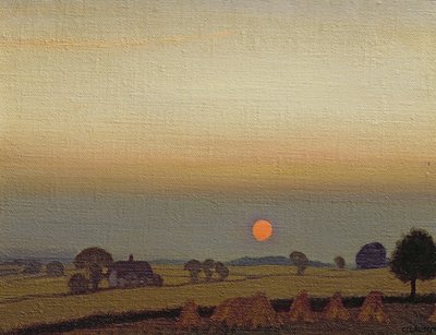 Günbatımı, c.1920 by George Clausen