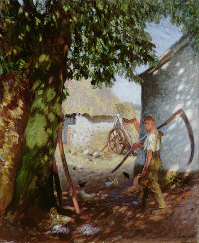 Çiftlik Bahçesi by George Clausen