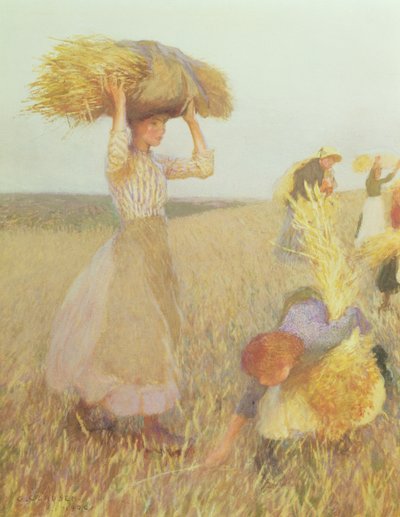 toplayıcılar by George Clausen