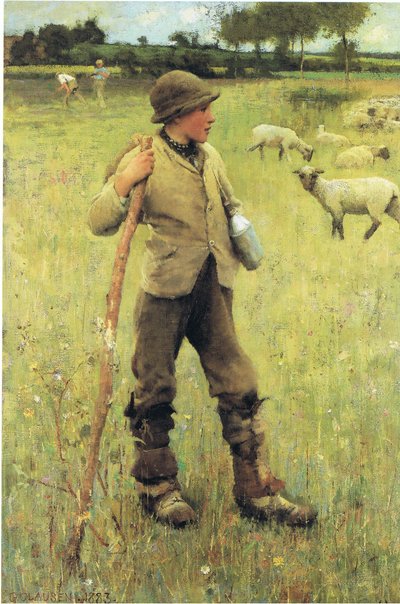 çoban çocuk by George Clausen