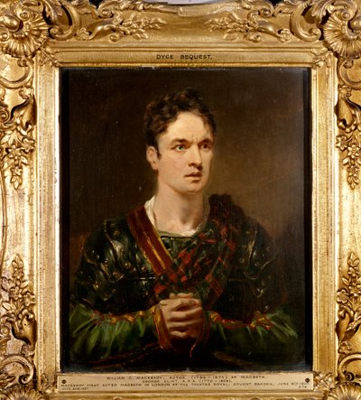 William Macready, Macbeth olarak, 1820 dolayları by George Clint