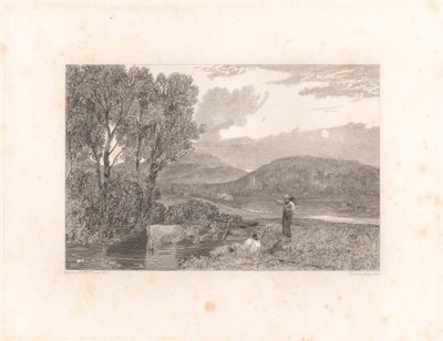 Lulworth Kalesi, Dorsetshire by George Cooke