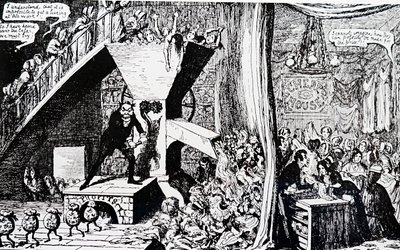 Terli bir işçi by George Cruikshank