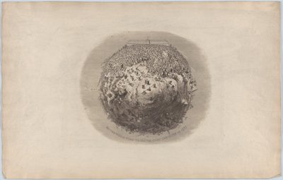 Tüm Dünya 1851, 1851., 1851 Büyük Sergisini Görecek. by George Cruikshank