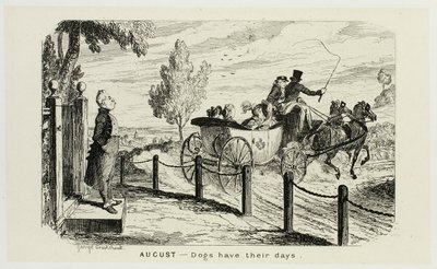 Ağustos - George Cruikshank
