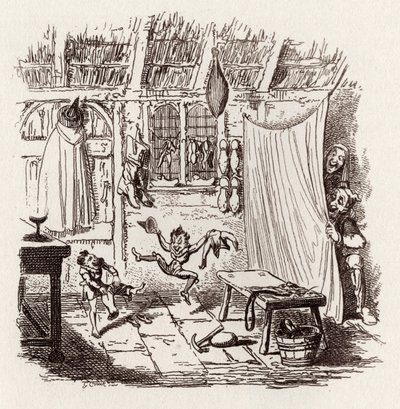 Kardeşler Grimm Çocuk ve by George Cruikshank