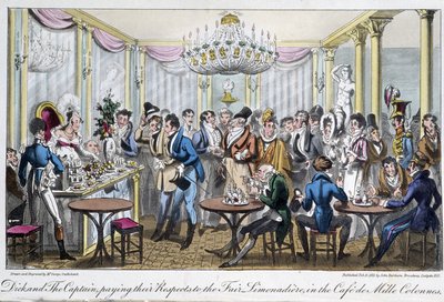 Café des Milles sütunları - David Carey, Londra