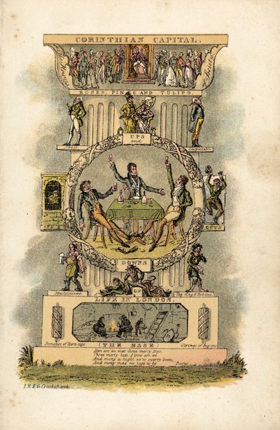 Korint Başkenti by George Cruikshank