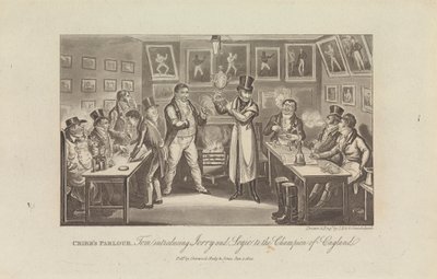 Cribb'in Salonu by George Cruikshank