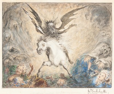 "Crinolina" - ve Sonuçları [rekto] by George Cruikshank