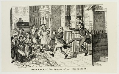 Aralık - George Cruikshank