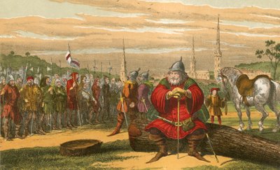 Falstaff by George Cruikshank