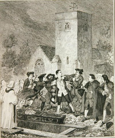 Jonathan Wild, annesinin Willesden Churchyard