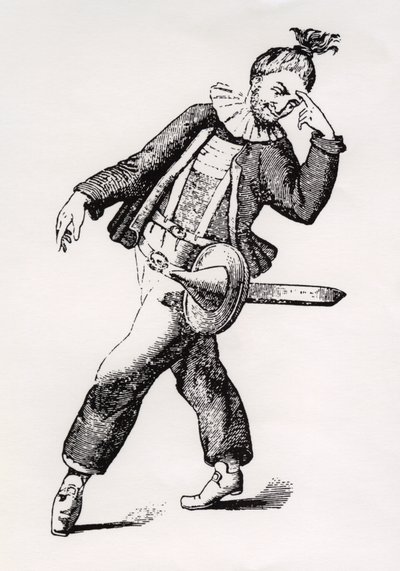 Kasper Punch, 19. yüzyıl. by George Cruikshank