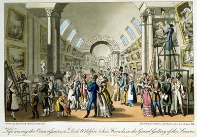 La grande galerie du Louvre - David Carey, Londra tarafından “” Paris