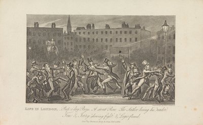 Londra'da Yaşam, Peep o'day Boys by George Cruikshank