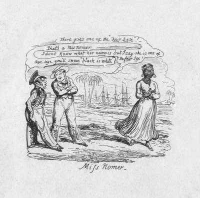 Bayan Nomer, 1829 by George Cruikshank