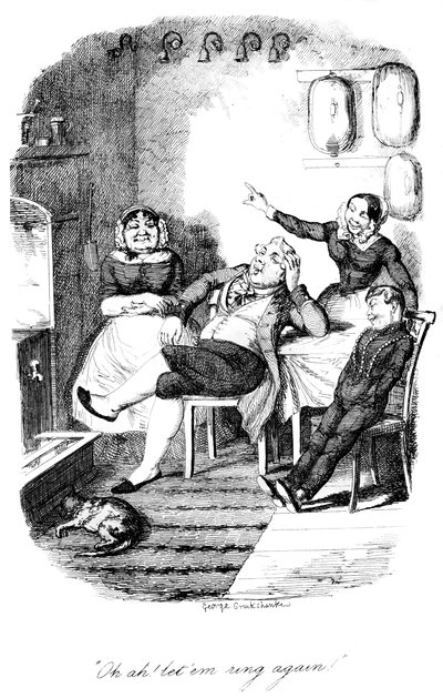 Ah ah! tekrar çalalım!, c1840s. by George Cruikshank