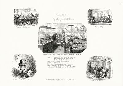 Odd Fish (leturgröftur) by George Cruikshank