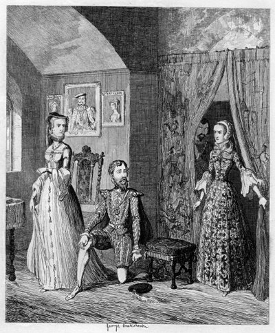 Queen Mary, Courtenay ve Prenses Elizabeth