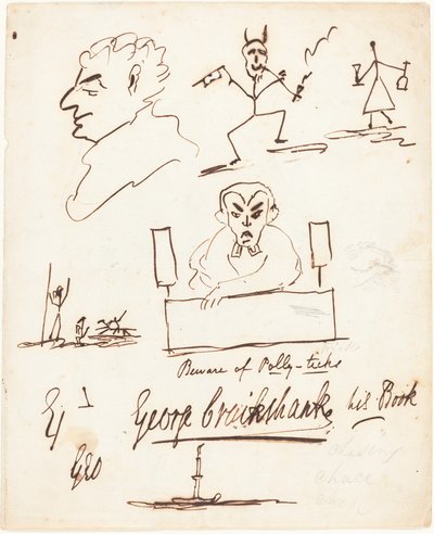 hicivli eskizler by George Cruikshank