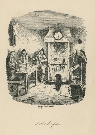 İskoçya Yard, George Cruikshank by George Cruikshank