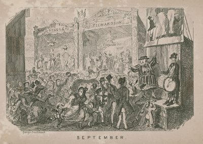 ಸೆಪ್ಟೆಂಬರ್ ಫೇರ್ ಟರ್ಕ್ by George Cruikshank
