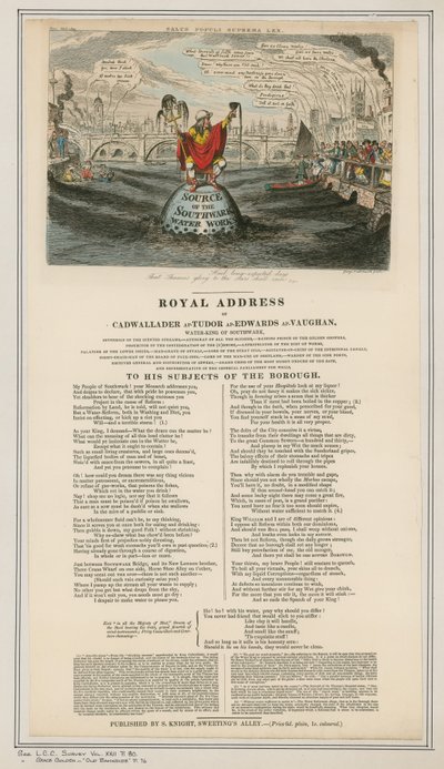 Southwark Su İşleri by George Cruikshank