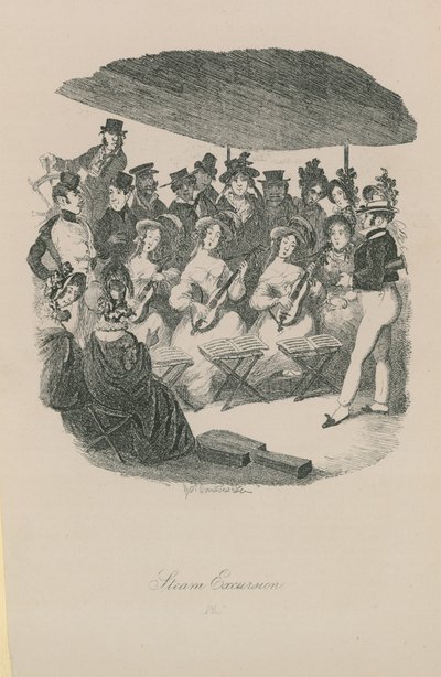 ಸ್ಟೀಮ್ ವಿಹಾರ ಟರ್ಕ್ by George Cruikshank