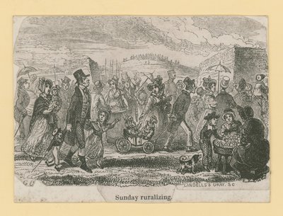 Pazar kırsallaştırma by George Cruikshank