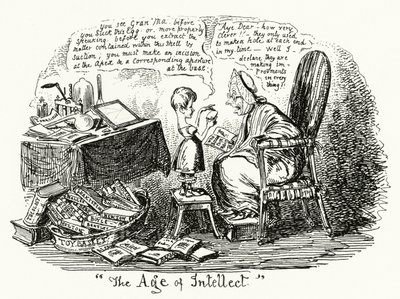 Akıl Çağı (gravür) by George Cruikshank