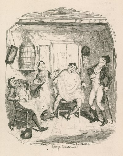 Berber Dükkanı by George Cruikshank