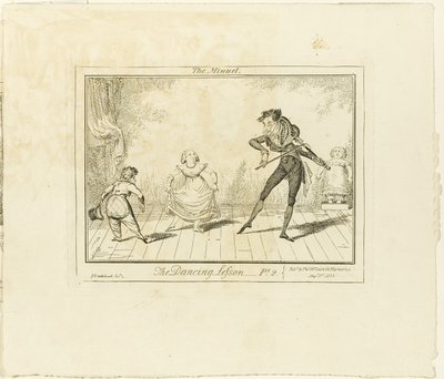 Dans Dersi, Bölüm 2: Minuet by George Cruikshank