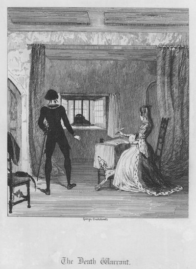 Ölüm Emri (gravür) by George Cruikshank