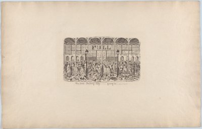 İlk Şilin Gidiş Günü, 1851., 1851. by George Cruikshank