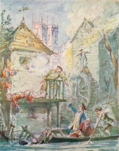 Misers Kızı: 1920, Jacobite Kulübünün Dağılımı, c1842, 1913 by George Cruikshank