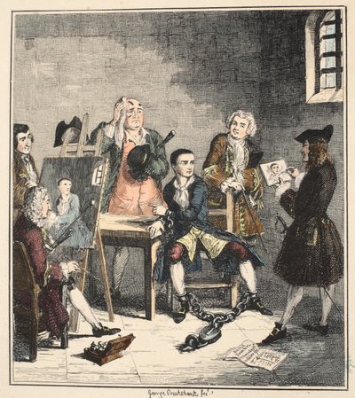 Portre, Jack Sheppard: A Romance, William Harrison Ainsworth, 1839