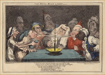 Kraliyet Rush Işık by George Cruikshank