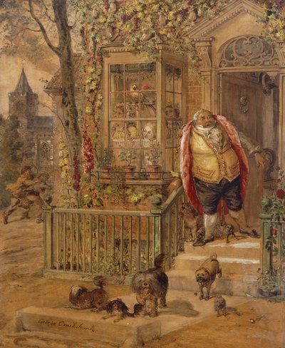 Kaçış Vuruşu, by George Cruikshank