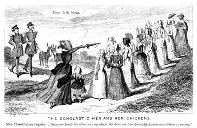 Scholastic Tavuk ve Tavukları, 19. yüzyıl. by George Cruikshank